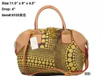 handsac louis vuitton femmes en col blanc 2013 france lv8105 jaune